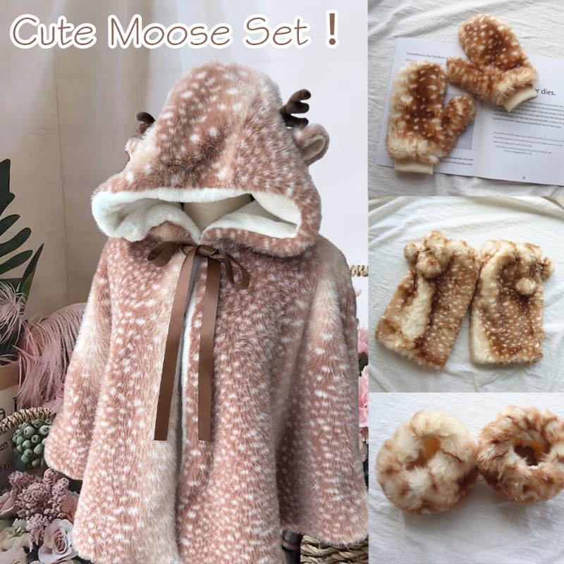 Winter Clothing For Sale - Winter Dames Japanse Pluche Leuke Gedrukte