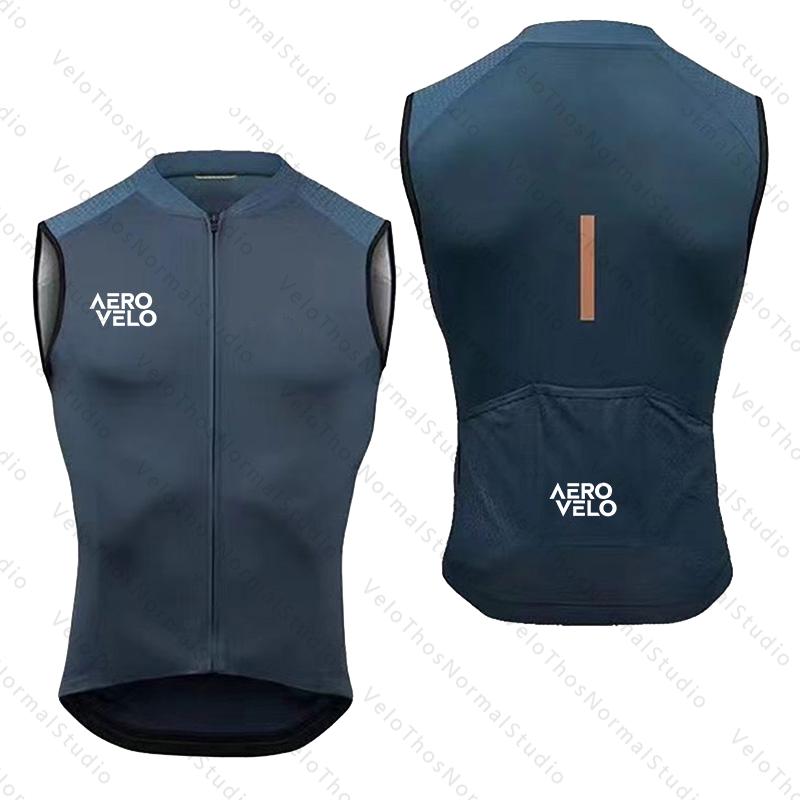 Padded Vest Gilet - AERO VELO Fietsvest Winddicht Sport Run
