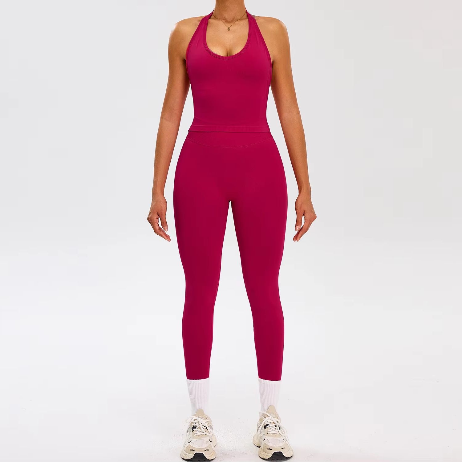 Winter Clothing Logos - 2-delig dames trainingspak naadloze yogaset workout