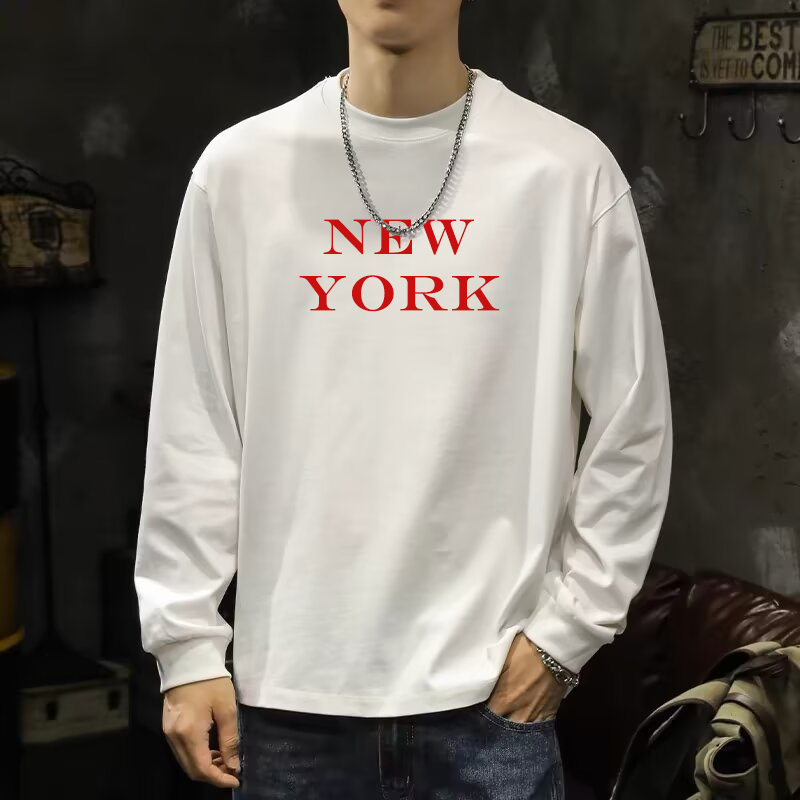 Winter Clothing New York - 100% Puur Katoen Mannen Sweatshirt NEW