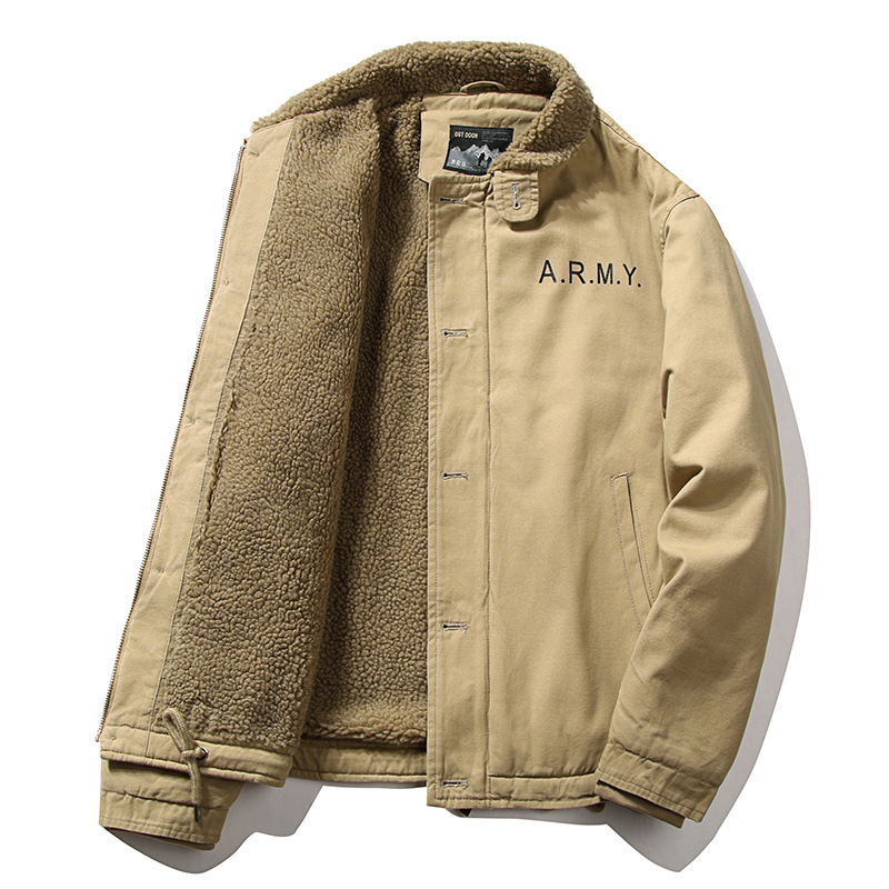 Quality Winter Clothing Bomber Jacket - Mannen Fleece Winterjassen Warme Jassen Bomberjacks