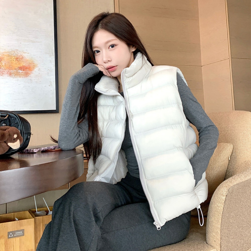 Padded Vest Gilet - Dames Casual Dagelijkse Gevoerde Vest met