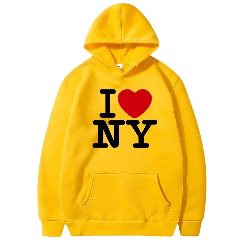 I Love New York Pritned Hoodie - Winter Clothing New York recensie en prijs