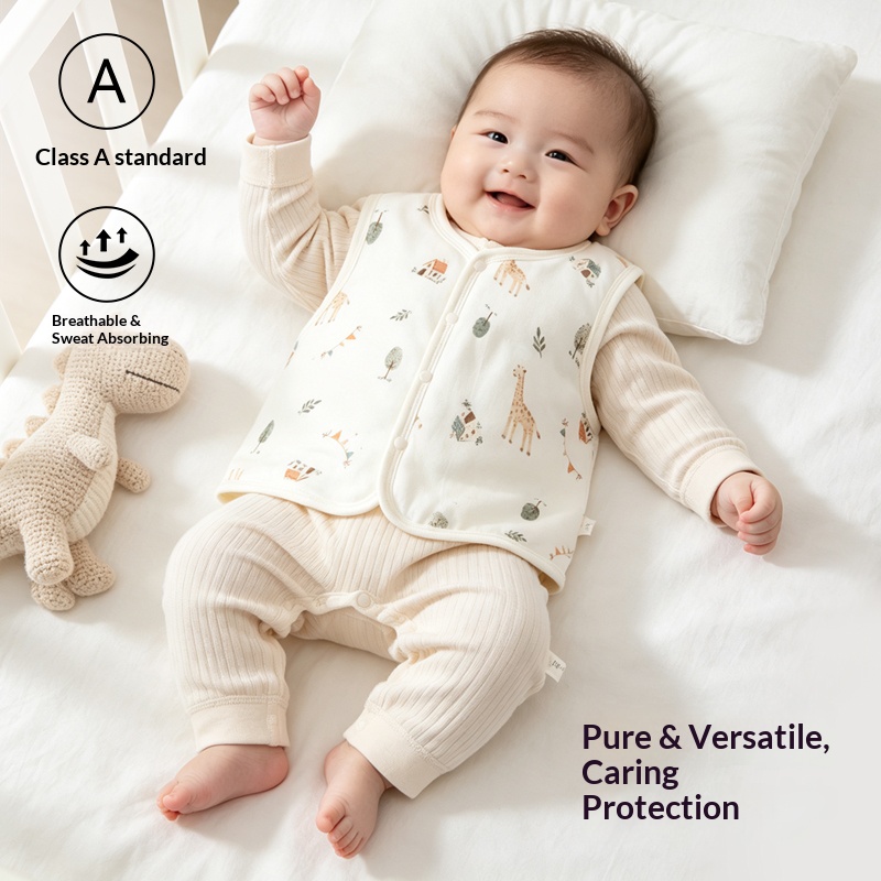 Babygilet van 40 g, gemaakt va - Padded Vest Gilet recensie en prijs