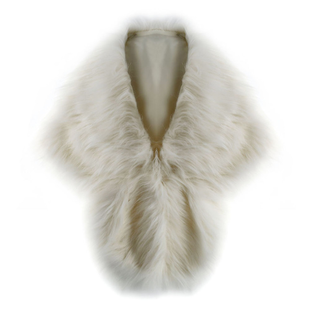 Effenkleurige Kunstbont Lange  - Winter Clothing For Sale recensie en prijs