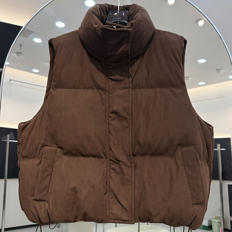 Dames Puffer Vest met Staande  - Padded Vest Gilet recensie en prijs