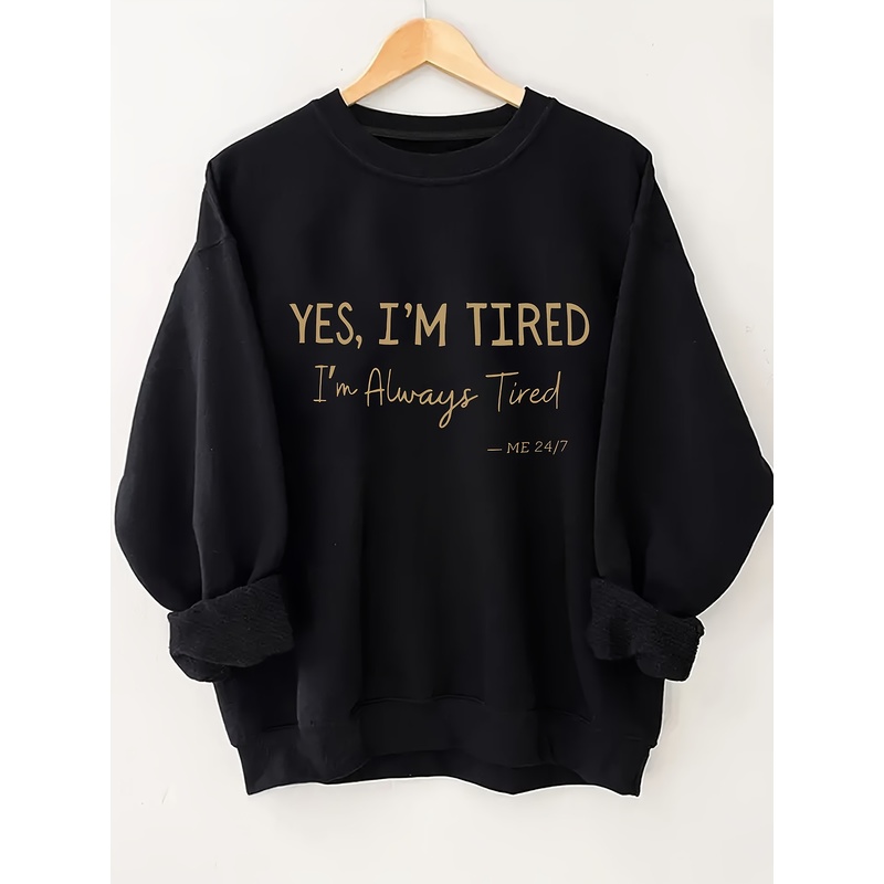 Sweatshirt met opdruk, casual  - Winter Clothing Ladies recensie en prijs