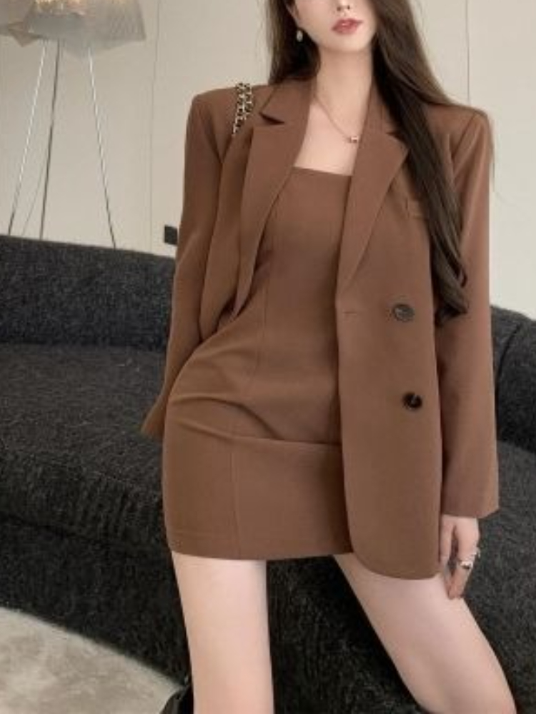 Herfst Winter Bruin Elegante 2 - Winter Clothing For Sale recensie en prijs