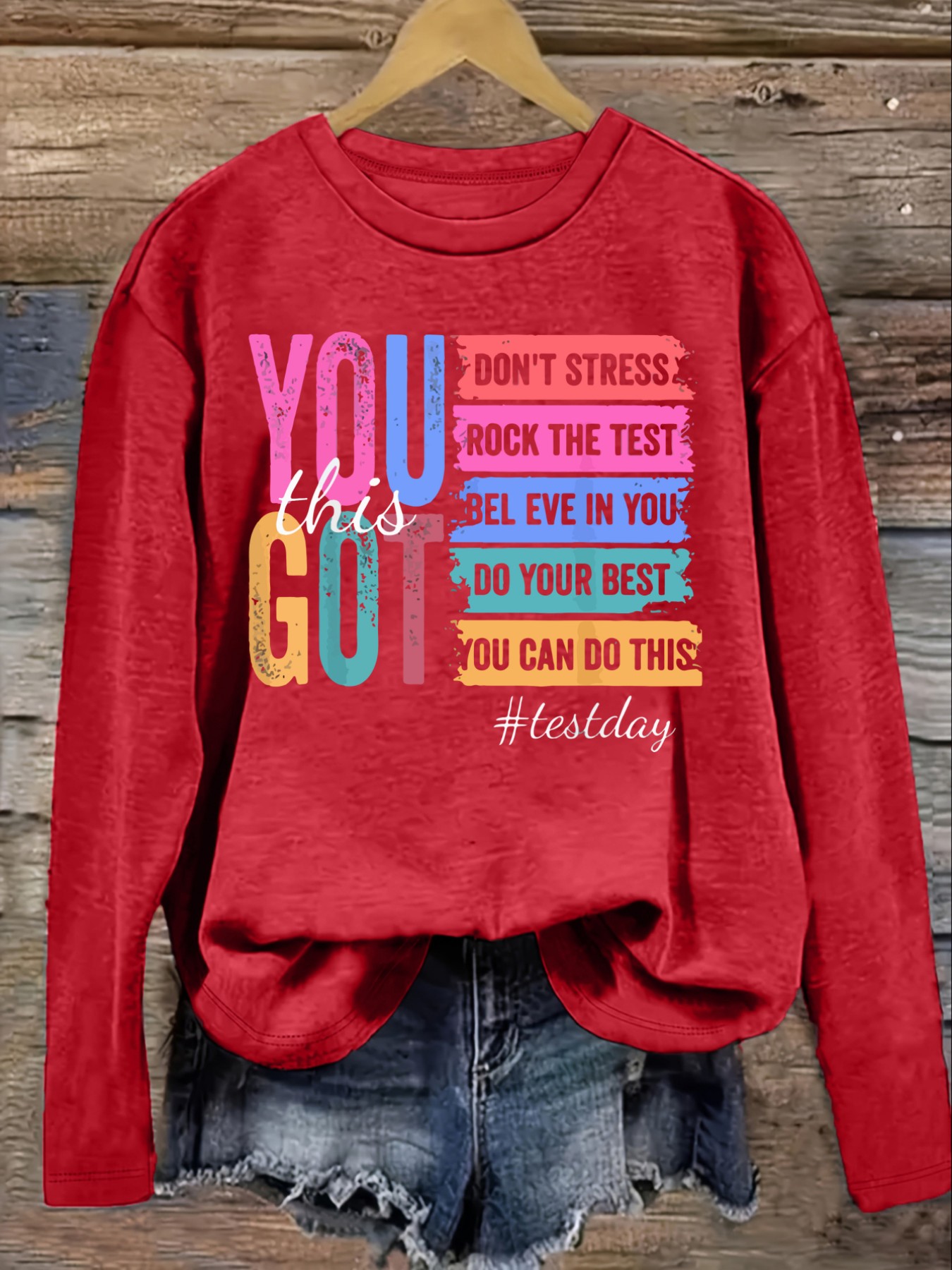 Dames Casual T-shirt met lange - Winter Clothing Quotes recensie en prijs