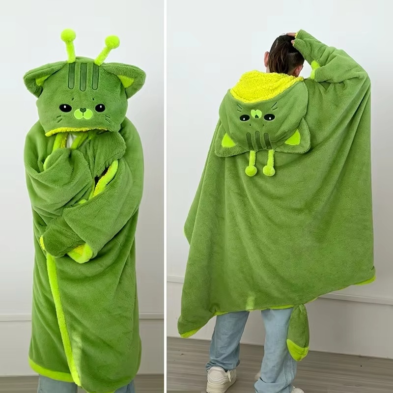 Cartoon schattige alien kat ho - Winter Clothing Girls recensie en prijs