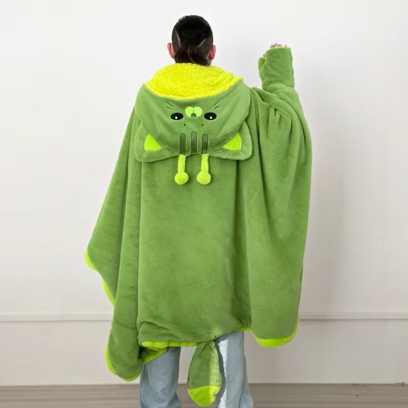 Cartoon schattige alien kat ho - Winter Clothing Girls recensie en prijs
