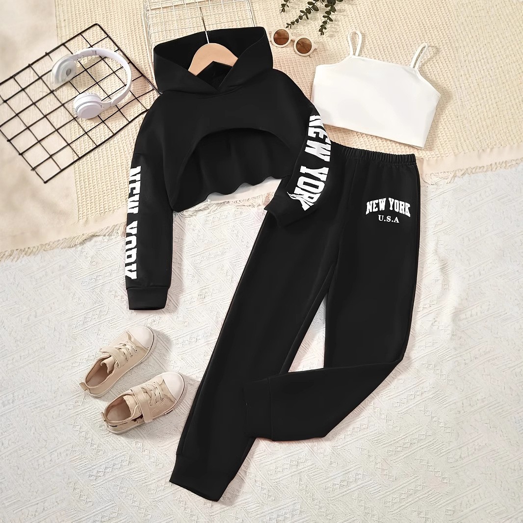 Driedelige meisjesmodeset: kor - Winter Clothing New York recensie en prijs