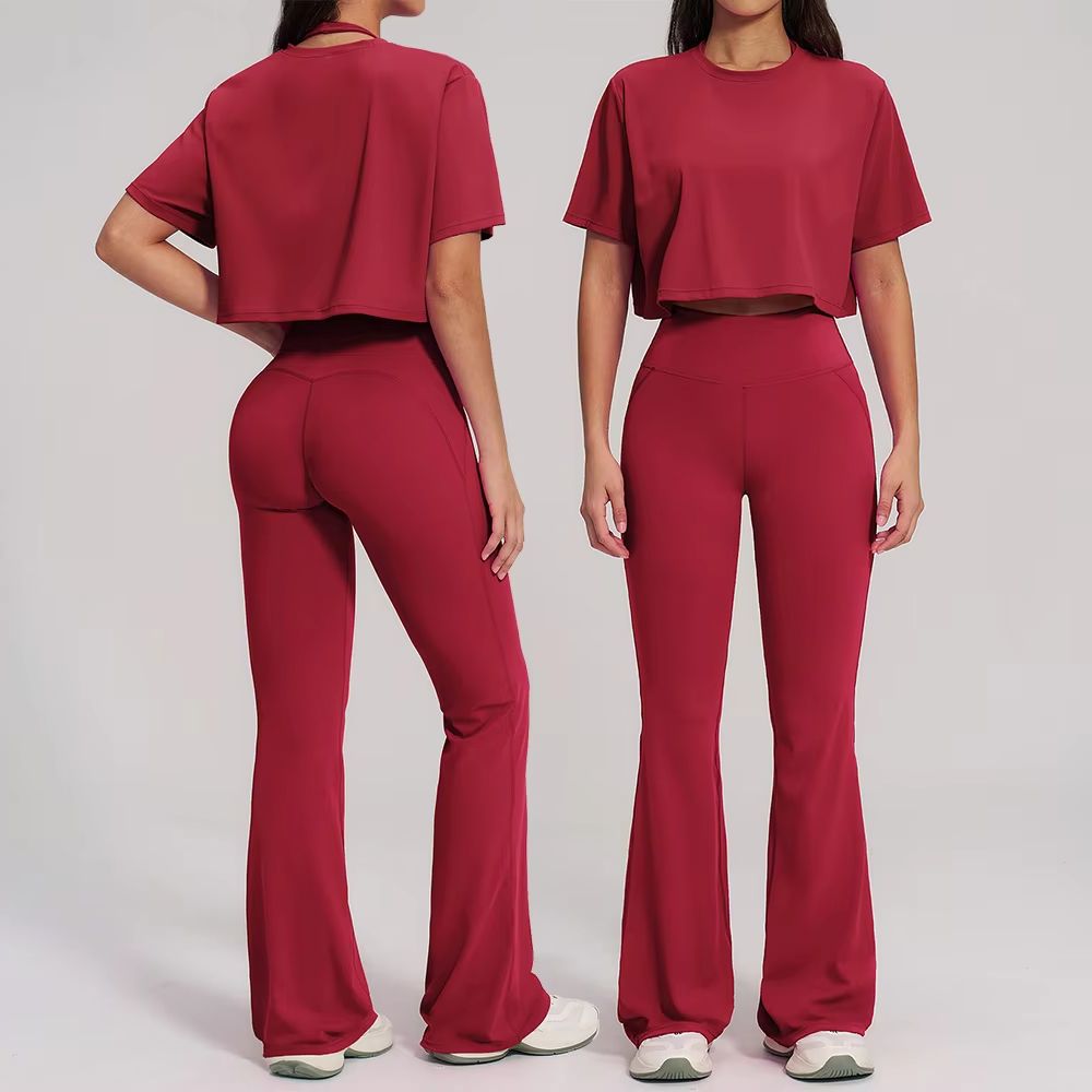 2-delige yogaset sportoutfit g - Winter Clothing Logos recensie en prijs