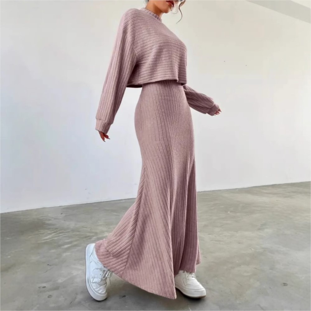 Herfst Lange Mouwen Top + Lang - Winter Clothing Ladies recensie en prijs