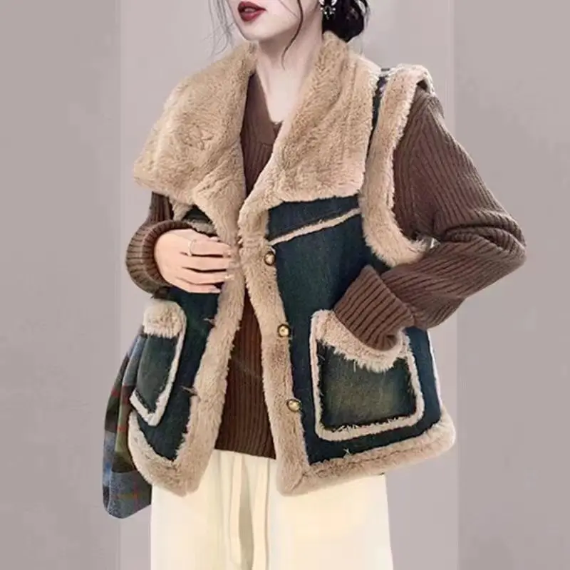 Lady Mink Velvet Giletes Licht - Padded Vest Gilet recensie en prijs