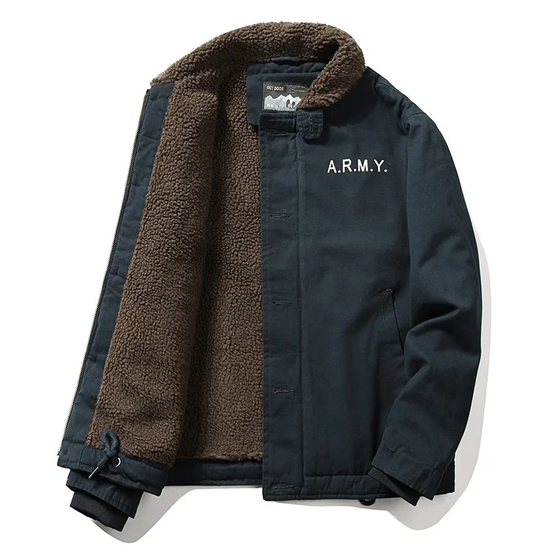 Mannen Fleece Winterjassen War - Quality Winter Clothing Bomber Jacket recensie en prijs