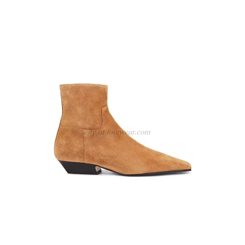 Dames lage hak suède leren enk - Winter Clothing Ladies recensie en prijs