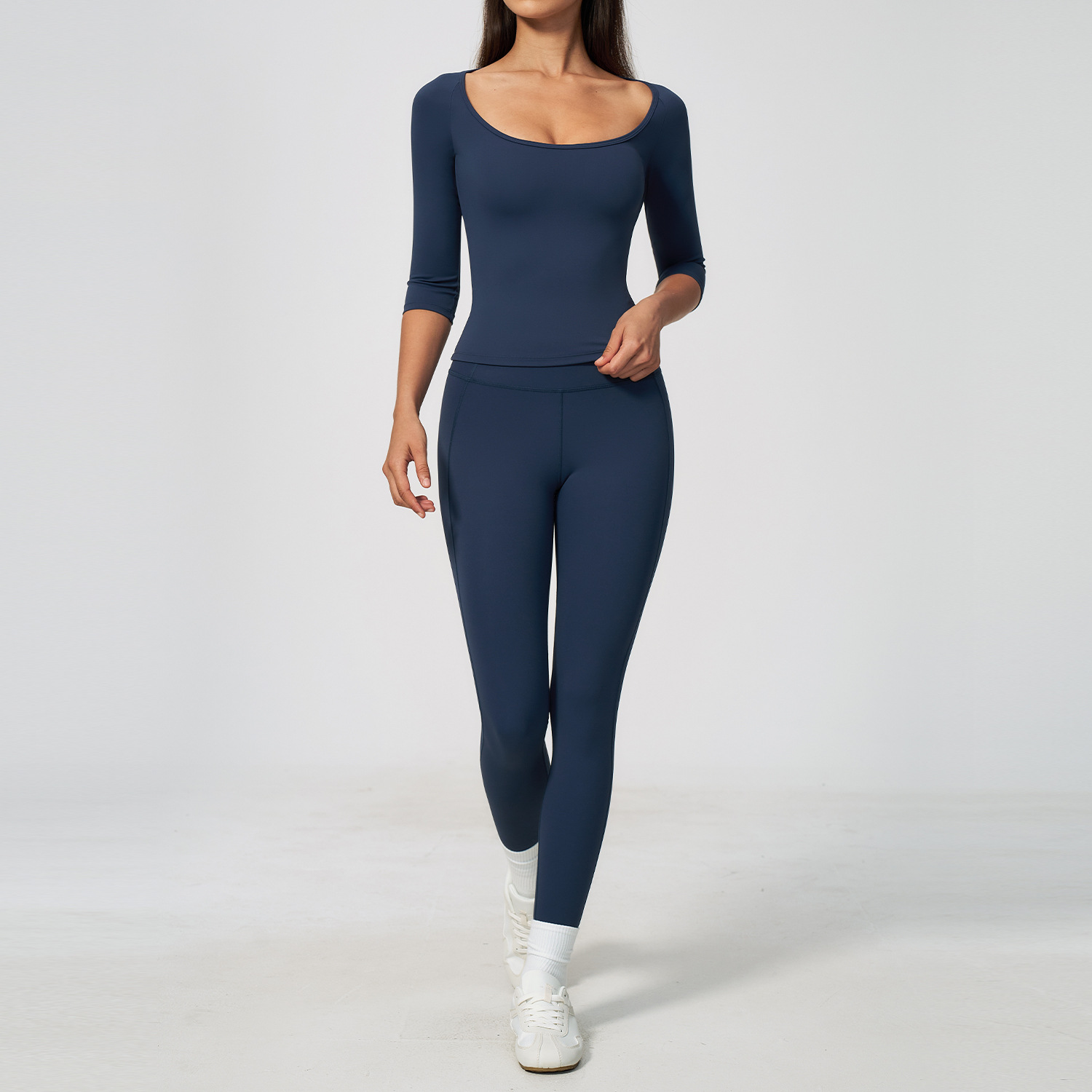Dames 2-delige yogaset, 3/4 mo - Winter Clothing Logos recensie en prijs